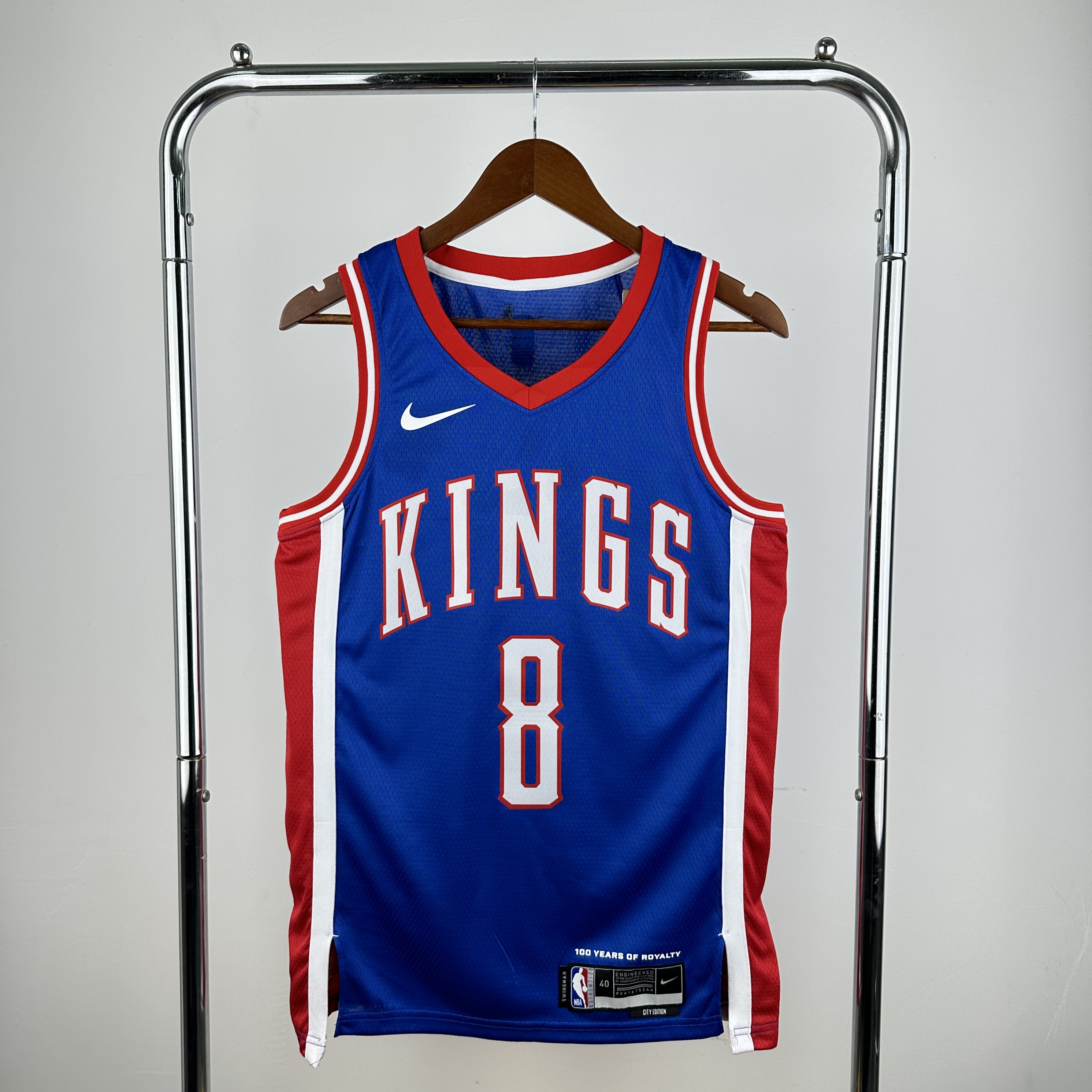 Men Sacramento Kings #8 Lavine Blue City Edition Season Nike 2025 NBA Jersey->sacramento kings->NBA Jersey